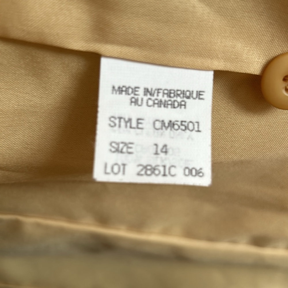 Vintage Gold Blazer & Suit Jacket - Picture 3 of 9
